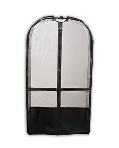 Black Long Length Garment Bag