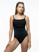 Load image into Gallery viewer, Ladies Enchanted Forest Empire Black Camisole Leotard
