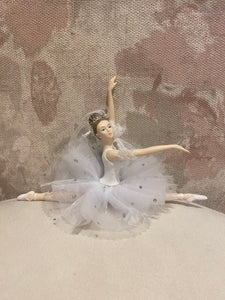 White Ballerina Ornament