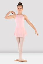 Load image into Gallery viewer, Girls Melany Candy Pink Camisole Skirted Leotard
