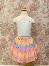 Load image into Gallery viewer, Girls Pink Star Rainbow Tutu
