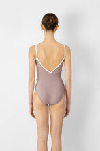 Load image into Gallery viewer, Adult Daria High Cut Magic/ White Leotard
