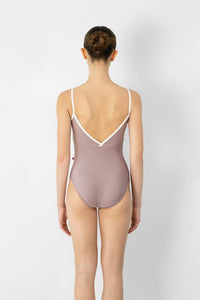 Adult Daria High Cut Magic/ White Leotard