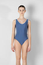 Load image into Gallery viewer, Adult Gina High Cut Artic/ Misty Rose Leotard
