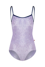 Load image into Gallery viewer, Adult Heather High Cut Angelic/ Dark Blue Leotard
