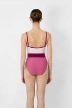 Load image into Gallery viewer, Adult Micah High Cut Waltz/ Maroon Leotard
