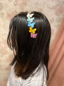 Butterflies Pearlized Pastel Headband