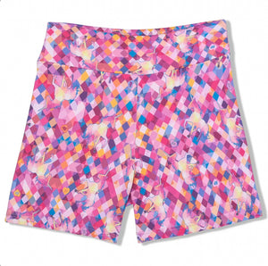 Girls Mosaic Unicorn Short