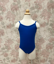 Load image into Gallery viewer, Girls Royal Camisole Leotard
