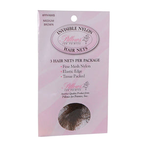 Invisible Nylon Hair Nets (Variety of colors)