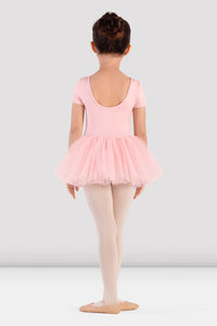 Girls Daliah Candy Pink Cap Sleeve Tutu Dress