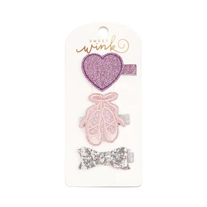 Girl Ballet Clip Set