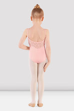 Load image into Gallery viewer, Girls Pink Majesty Camisole Leotard
