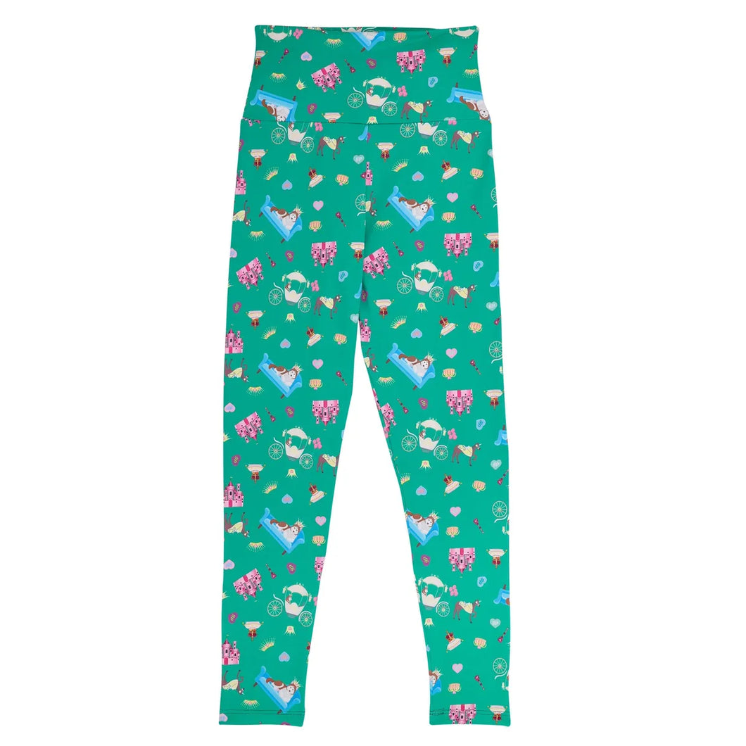 Girls Princess Lilly High Waisted Legging