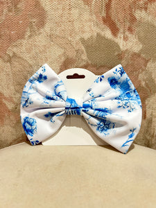 Hair Bow- Ballet Toile Print