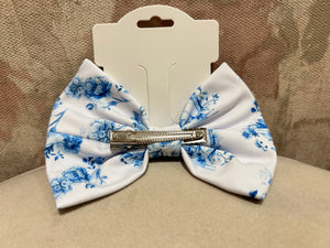 Hair Bow- Ballet Toile Print