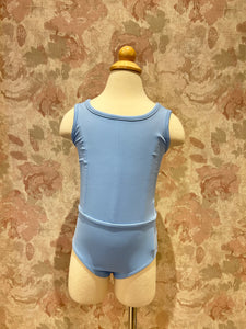 Kids Lacey Leo Blue & Ballet Toile Print