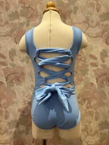 Kids Lacey Leo Blue & Ballet Toile Print