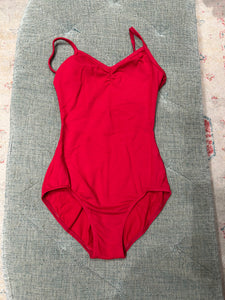 Ladies Garnet Pinch Front Camisole Leotard