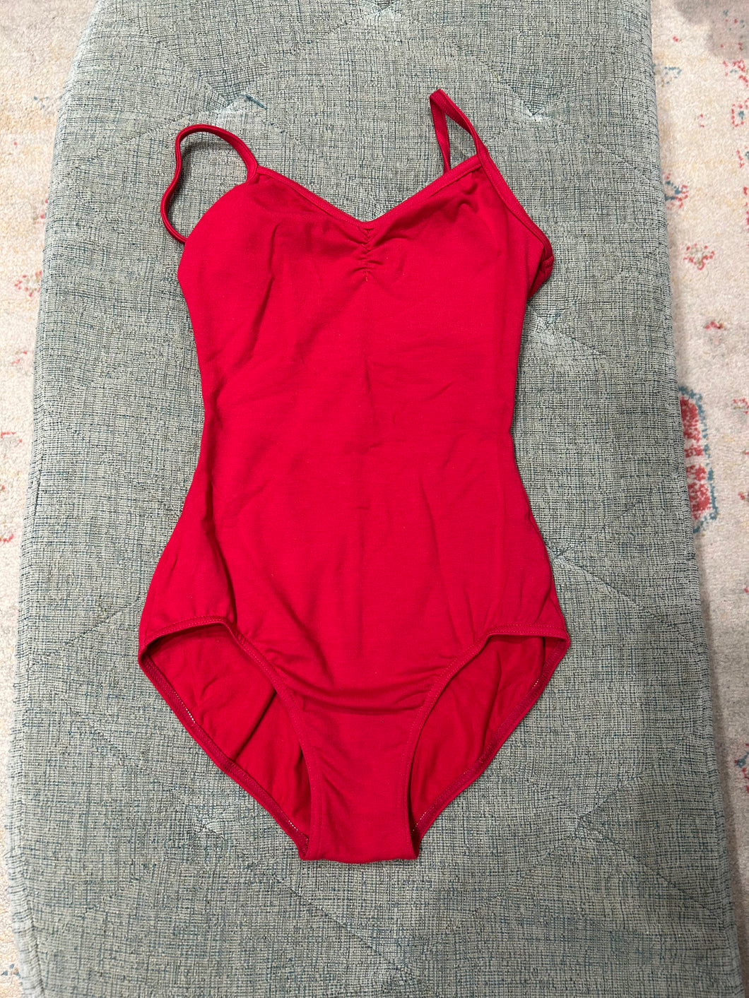 Ladies Garnet Pinch Front Camisole Leotard