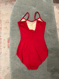 Ladies Garnet Pinch Front Camisole Leotard