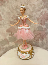 Load image into Gallery viewer, Pink Ballerina Figure With Musical Base Table Piece
