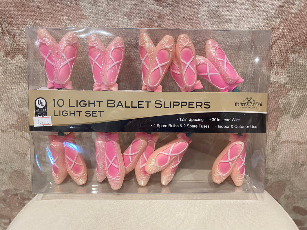 10 Light Ballet Slippers Light Set