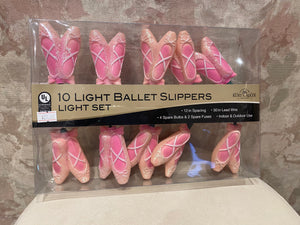 10 Light Ballet Slippers Light Set