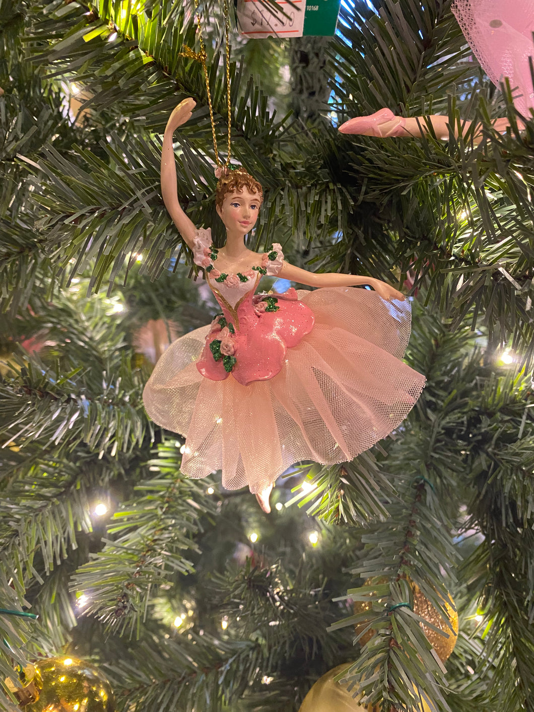 Nutcracker Suite Waltz Of Flowers Ballerina Ornament