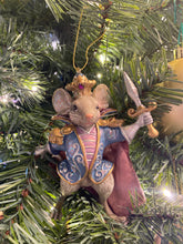 Load image into Gallery viewer, Nutcracker Suite Mouse King Ornament
