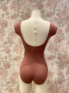 Adult Cap Sleeve Dusty Mauve Leotard