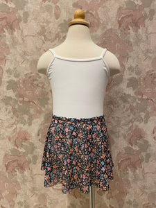 Child Floral Printed Skirt - Rainbow Daisy