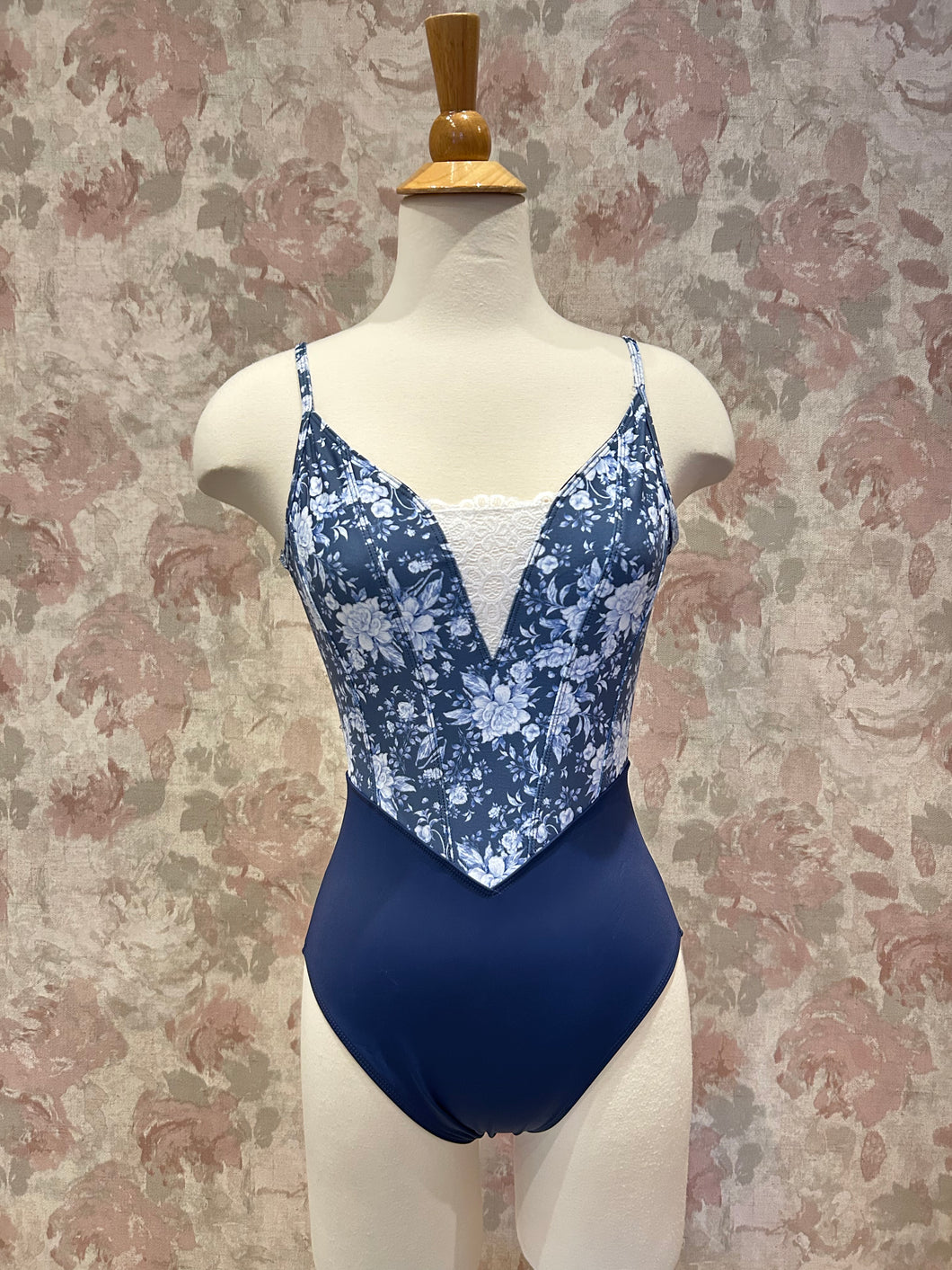 Adult Demi Antoinette Blanc Inkwell Leotard