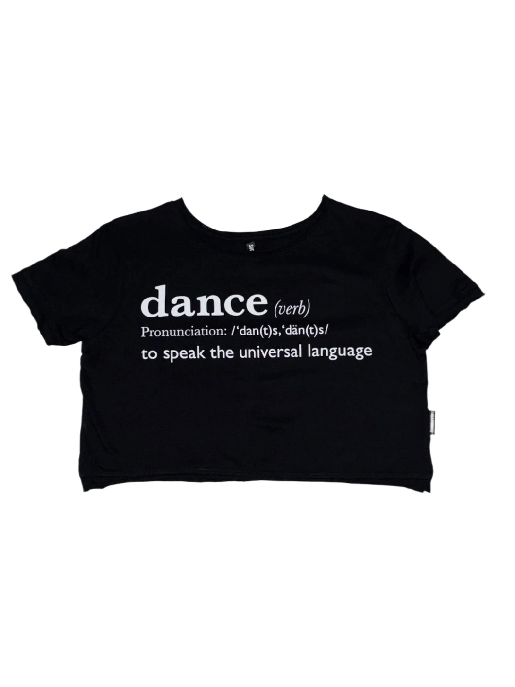 Adult Dance Defined Crop Tee