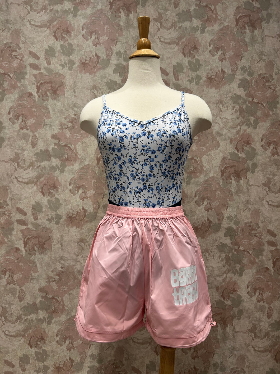 Adult Trash Bag Shorts - Pink