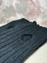 Load image into Gallery viewer, Adult Black Stirrup Warmers 34" - Long
