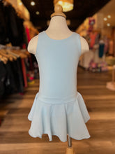 Load image into Gallery viewer, Kids Addison Light Blue Tank Dance Dress
