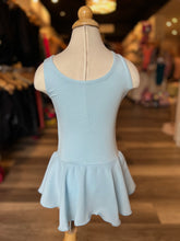 Load image into Gallery viewer, Kids Addison Light Blue Tank Dance Dress
