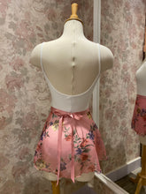 Load image into Gallery viewer, Ladies 12&quot; Dusty Rose Print Wrap Skirt
