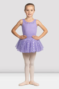 Girls Mirella Lilac Glow Girl Tank Tutu Dress