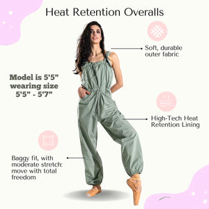Adult The Overalls- Celadon Green