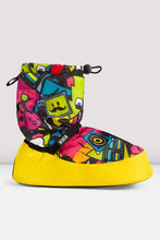 Load image into Gallery viewer, Adult Sticker Print Warm Up Bootie

