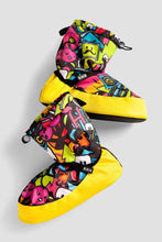 Load image into Gallery viewer, Adult Sticker Print Warm Up Bootie
