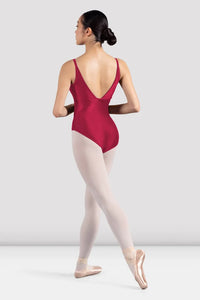 Ladies Mirella Raspberry Glow Low Back Leotard