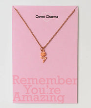 Load image into Gallery viewer, Recital Rose Necklace - Remember You&#39;re Amazing
