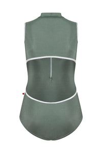 Adult Charlotte Leotard N-Sage/ CV-Silver