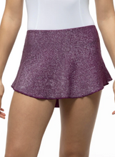 Load image into Gallery viewer, Girls Anniversary Purple Pull-on High Low Skirt

