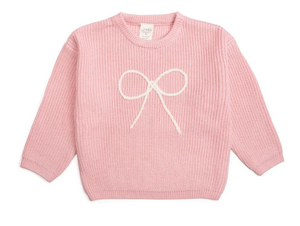 Bow Yarn Knit Sweater