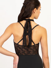 Load image into Gallery viewer, Adult Daisy Chain Wrap Front Halter Leotard
