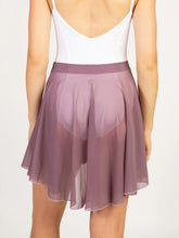 Load image into Gallery viewer, Adult Purple Balletcore Midi Length High Low Skirt
